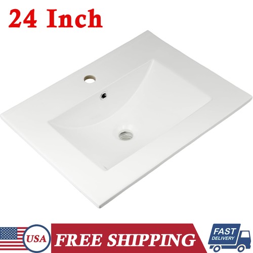 Inch white ceramic drop in - 24,