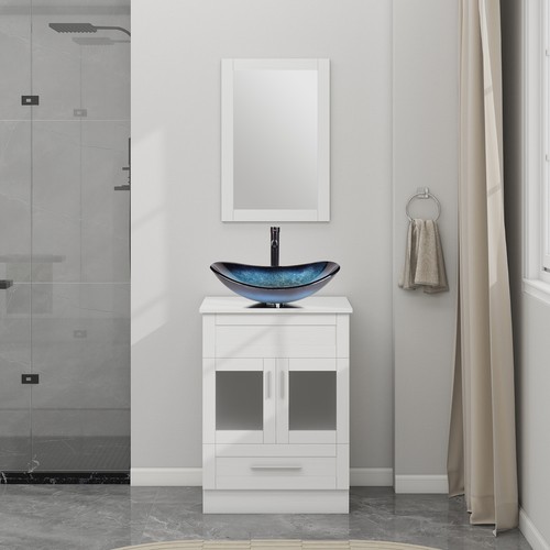 Vanity bathroom cabinet - 24",